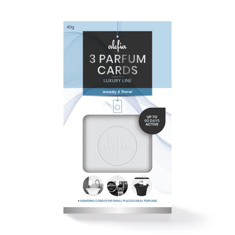 Alefia Luxury Line Parfum Cards Floral & Sweet 3 pcs