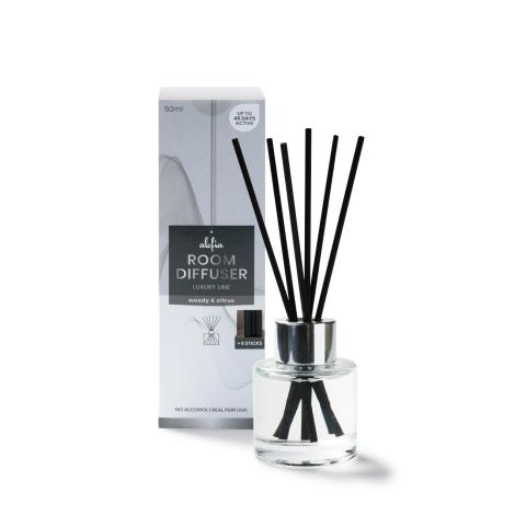 Alefia Luxury Line Room Diffuser Woody & Citrus 50ml