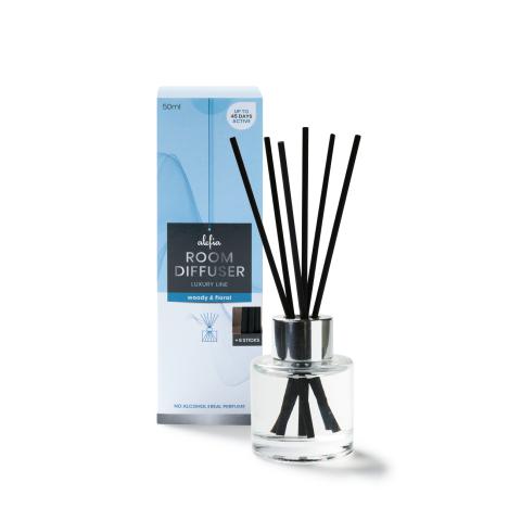 Alefia Luxury Line Room Diffuser Woody & Floral 50ml
