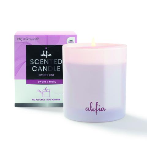 Alefia Luxury Line Scented Candle Sweet & Fruity