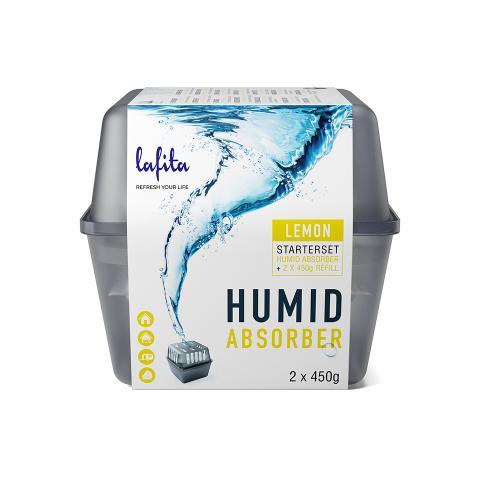 Lafita Vochtvanger Lemon - Starterset 2x 450 g
