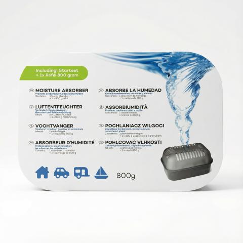 Basic Line Absorbeur d'Humidité - Starter set 800 g