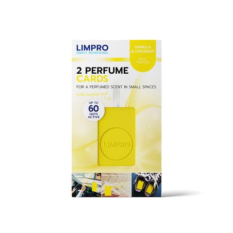 Limpro Parfum Card Vanilla & Coconut 2 pcs