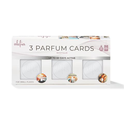 Alefia Parfumkaarten 3er Bastille (wit)