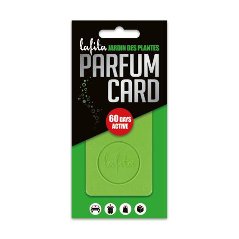 Lafita Parfum Card Luxe Vert Jardin des Plantes