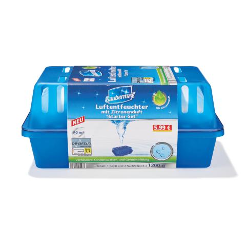Saubermax Luftenfeuchter mit Zitronenduft