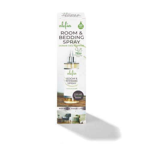 Alefia Room & Bedding Spray 200 ml Jardin des Plantes (Groen)