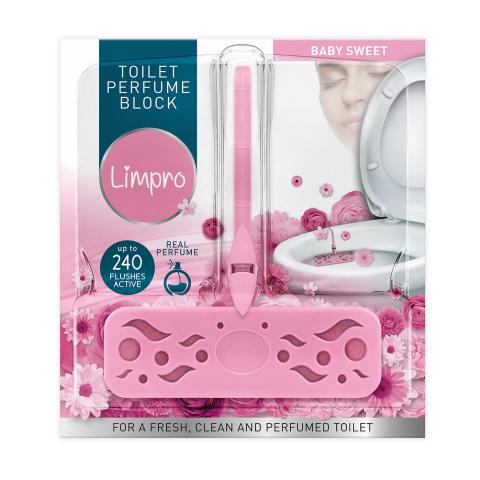 Limpro Toilet Rim Block Baby Sweet