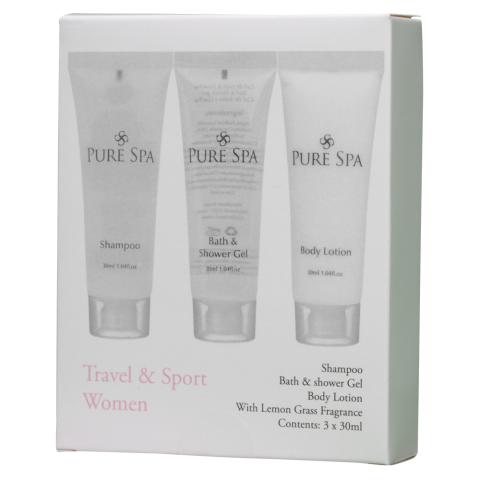 Pure Spa Travel & Sportset Women